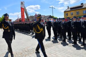30.05.2025. Starachowice. Wojewódzkie obchody Dnia Strażaka / Fot. Powiat Starachowicki