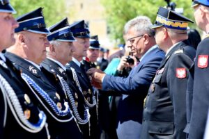 30.05.2025. Starachowice. Wojewódzkie obchody Dnia Strażaka / Fot. Powiat Starachowicki