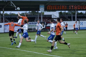 10.05.2025. Ostrowiec Św. Betlic III liga. KSZO - Pogoń-Sokół Lubaczów / Fot. Kamil Król - Radio Kielce
