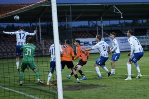 10.05.2025. Ostrowiec Św. Betlic III liga. KSZO - Pogoń-Sokół Lubaczów / Fot. Kamil Król - Radio Kielce