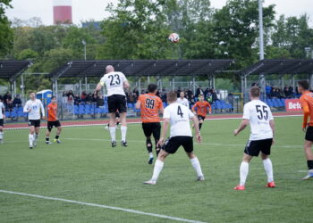 16.05.2025. Skawina. 30. kolejka Betclic III ligi: Wiślanie Skawina - KSZO Ostrowiec / Fot. Kamil Król - Radio Kielce