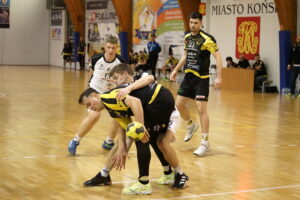 17.05.2025. Końskie. I liga piłki ręcznej. KSSPR Końskie - SPR Górnik Zabrze / Fot. Kamil Król - Radio Kielce