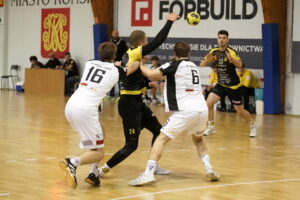 17.05.2025. Końskie. I liga piłki ręcznej. KSSPR Końskie - SPR Górnik Zabrze / Fot. Kamil Król - Radio Kielce