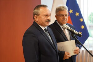 29.05.2025. Kielce. Urząd Wojewódzki. konferencja wojewody ws. programu MSWiA "Razem bezpieczniej"/ Fot. Magdalena Wróblewska Radio Kielce