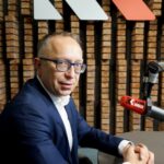 30.05.2025. Radio Kielce. Rozmowa Dnia. Na zdjęciu: Artur Gierada - przewodniczący świętokrzyskiej PO / Fot. Piotr Kwaśniewski - Radio Kielce