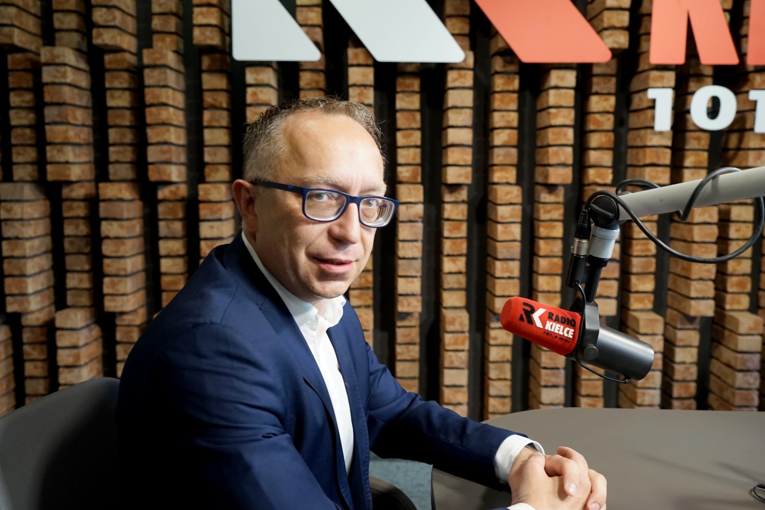 Świętokrzyscy politycy komentują wybory - Radio Kielce 30.05.2025. Radio Kielce. Rozmowa Dnia. Na zdjęciu: Artur Gierada - przewodniczący świętokrzyskiej PO / Fot. Piotr Kwaśniewski - Radio Kielce