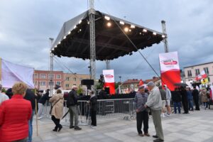 28.05.2025. Końskie. Debata przed II turą wyborów na Prezydenta RP. / Fot. Magdalena Galas-Klusek - Radio Kielce