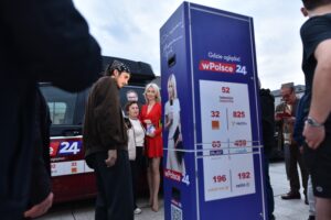 28.05.2025. Końskie. Debata przed II turą wyborów na Prezydenta RP. / Fot. Magdalena Galas-Klusek - Radio Kielce