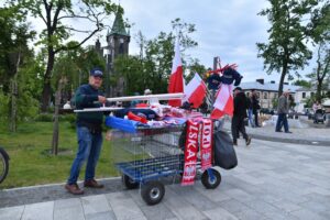 28.05.2025. Końskie. Debata przed II turą wyborów na Prezydenta RP. / Fot. Magdalena Galas-Klusek - Radio Kielce