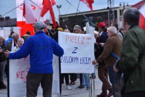 28.05.2025. Końskie. Debata przed II turą wyborów na Prezydenta RP. / Fot. Magdalena Galas-Klusek - Radio Kielce