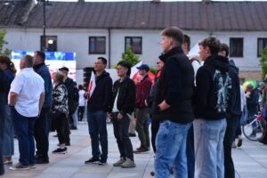 28.05.2025. Końskie. Debata przed II turą wyborów na Prezydenta RP. / Fot. Magdalena Galas-Klusek - Radio Kielce