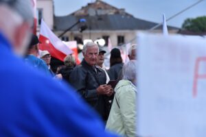 28.05.2025. Końskie. Debata przed II turą wyborów na Prezydenta RP. / Fot. Magdalena Galas-Klusek - Radio Kielce