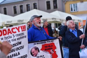 28.05.2025. Końskie. Debata przed II turą wyborów na Prezydenta RP. / Fot. Magdalena Galas-Klusek - Radio Kielce