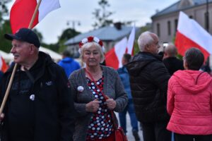 28.05.2025. Końskie. Debata przed II turą wyborów na Prezydenta RP. / Fot. Magdalena Galas-Klusek - Radio Kielce