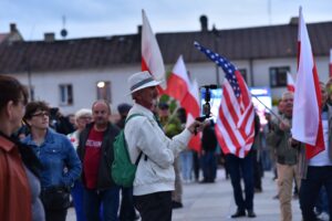 28.05.2025. Końskie. Debata przed II turą wyborów na Prezydenta RP. / Fot. Magdalena Galas-Klusek - Radio Kielce