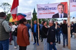 28.05.2025. Końskie. Debata przed II turą wyborów na Prezydenta RP. / Fot. Magdalena Galas-Klusek - Radio Kielce