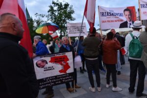 28.05.2025. Końskie. Debata przed II turą wyborów na Prezydenta RP. / Fot. Magdalena Galas-Klusek - Radio Kielce