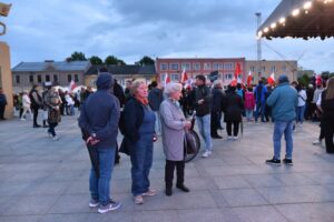 28.05.2025. Końskie. Debata przed II turą wyborów na Prezydenta RP. / Fot. Magdalena Galas-Klusek - Radio Kielce