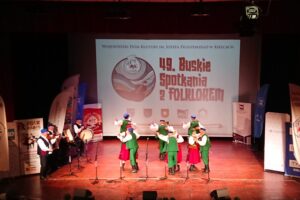 18.05.2025. Busko-Zdrój. 49. Buskie Spotkania z Folklorem / Fot. Leszek Ślusarski - Radio Kielce
