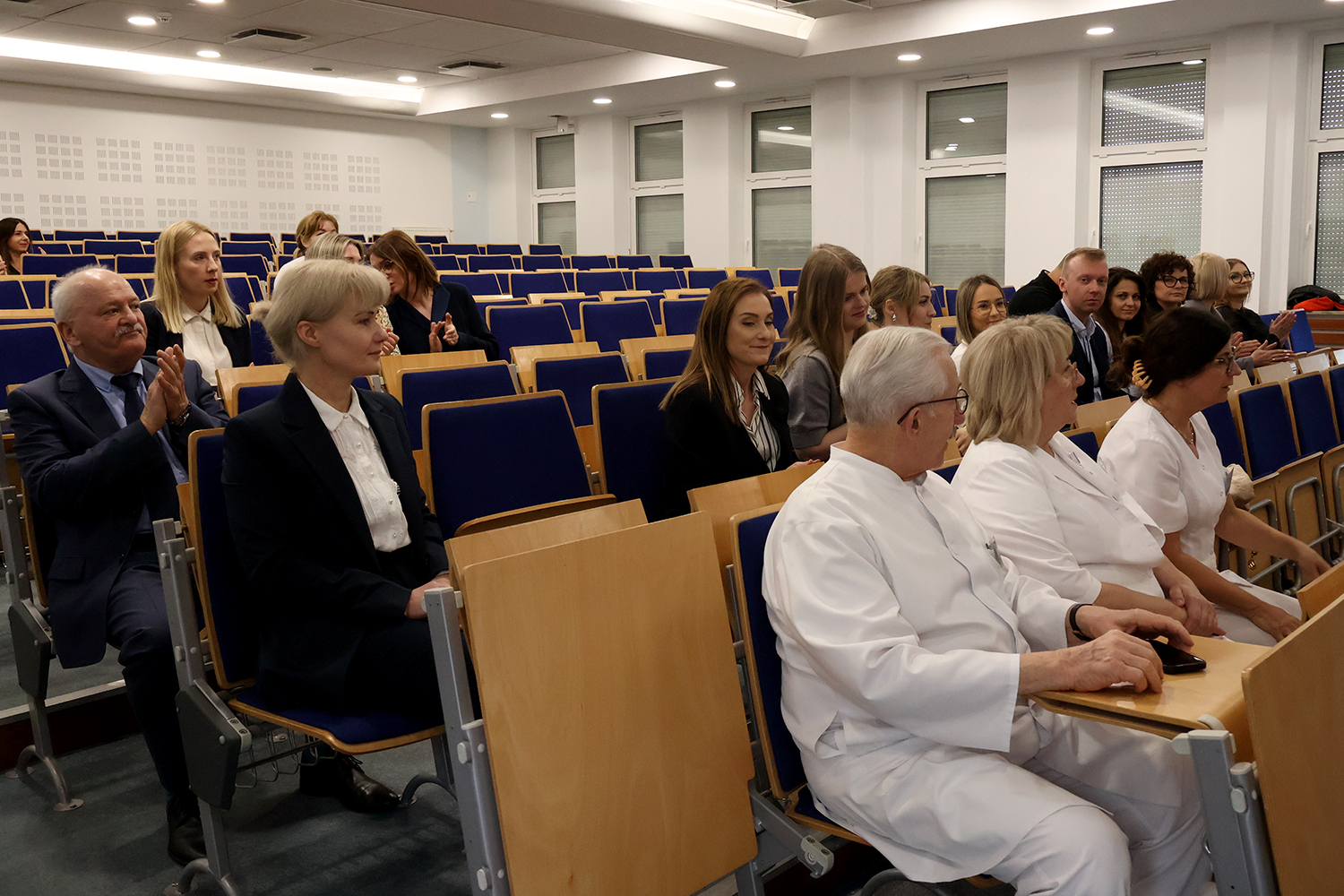O badaniach klinicznych w ŚCO - Radio Kielce 23.05.2025. Kielce. Świętokrzyskie Centrum Onkologii. Konferencja naukowa z okazji Międzynarodowego Dnia Badań Klinicznych / Fot. Adrian Dróżdż – Radio Kielce