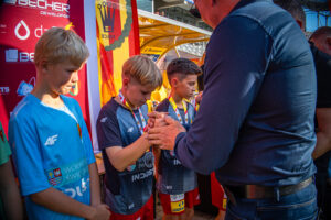 25.05.2025. Kielce. Exbud Arena. BECHER Industria Akademia Korona Cup U12 / Fot. Adrian Dróżdż - Radio Kielce