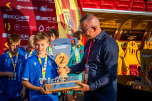 25.05.2025. Kielce. Exbud Arena. BECHER Industria Akademia Korona Cup U12 / Fot. Adrian Dróżdż - Radio Kielce
