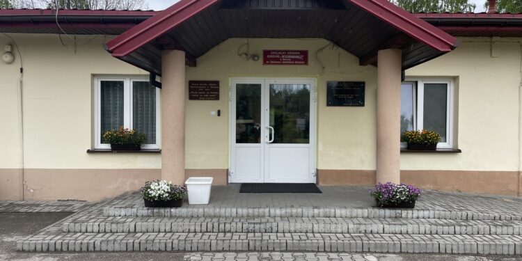 29.05.2025. Barycz. W Ośrodku Szkolno – Wychowawczym w Baryczy powstanie sala sportowa/ Fot. Magdalena Galas-Klusek Radio Kielce