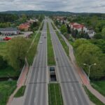 06.05.2025. Kielce. Ulica Krakowska. Miejsce, w którym mają powstać nowe wiaty przystankowe / Fot. Jarosław Kubalski - Radio Kielce