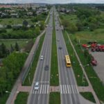 06.05.2025. Kielce. Ulica Krakowska. Miejsce, w którym mają powstać nowe wiaty przystankowe / Fot. Jarosław Kubalski - Radio Kielce