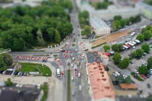 22.05.2025. Kielce. Skrzyżowanie ulic: Seminaryjskiej, Jana Pawła II i Ogrodowej / Fot. Jarosław Kubalski - Radio Kielce