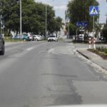 Nocny remont kieleckiej ulicy