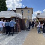 01.05.2025. Sandomierz. Turyści w mieście / Fot. Grażyna Szlęzak - Radio Kielce