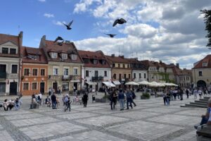 Majówka w Sandomierzu. Są turyści z całej Polski