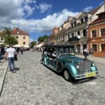 01.05.2025. Sandomierz. Turyści w mieście / Fot. Grażyna Szlęzak - Radio Kielce