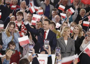 Sandomierz. Wieczór wyborczy Rafała Trzaskowskiego