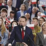 18.05.2025. Sandomierz. Wieczór wyborczy Rafała Trzaskowskiego / Fot. Jarosław Kubalski - Radio Kielce