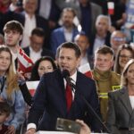 18.05.2025. Sandomierz. Wieczór wyborczy Rafała Trzaskowskiego / Fot. Jarosław Kubalski - Radio Kielce