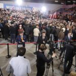 18.05.2025. Sandomierz. Wieczór wyborczy Rafała Trzaskowskiego / Fot. Jarosław Kubalski - Radio Kielce