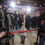 18.05.2025. Sandomierz. Wieczór wyborczy Rafała Trzaskowskiego / Fot. Jarosław Kubalski - Radio Kielce