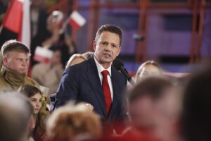 18.05.2025. Sandomierz. Wieczór wyborczy Rafała Trzaskowskiego / Fot. Jarosław Kubalski - Radio Kielce
