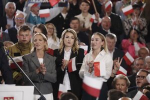 18.05.2025. Sandomierz. Wieczór wyborczy Rafała Trzaskowskiego / Fot. Jarosław Kubalski - Radio Kielce