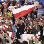 18.05.2025. Sandomierz. Wieczór wyborczy Rafała Trzaskowskiego / Fot. Jarosław Kubalski - Radio Kielce