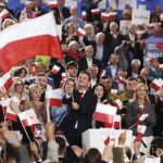 18.05.2025. Sandomierz. Wieczór wyborczy Rafała Trzaskowskiego / Fot. Jarosław Kubalski - Radio Kielce