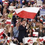 18.05.2025. Sandomierz. Wieczór wyborczy Rafała Trzaskowskiego / Fot. Jarosław Kubalski - Radio Kielce