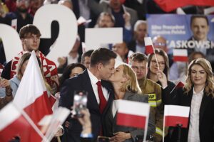18.05.2025. Sandomierz. Wieczór wyborczy Rafała Trzaskowskiego / Fot. Jarosław Kubalski - Radio Kielce