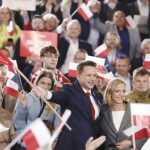 18.05.2025. Sandomierz. Wieczór wyborczy Rafała Trzaskowskiego / Fot. Jarosław Kubalski - Radio Kielce