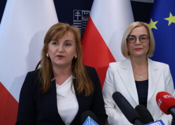 28.05.2025. Kielce. Konferencja prasowa dotycząca uruchomienia III edycji Świętokrzyskiego Programu Stypendialnego / Fot. Adrian Dróżdż - Radio Kielce