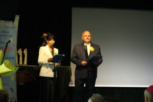 28.05.2025. Kielce. Dom Środowisk Twórczych. Podsuumowanie kampaniii Pola Nadziei / Fot. Adrian Dróżdż - Radio Kielce