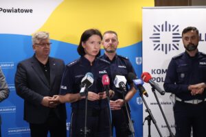 29.05.2025. Kielce. Inauguracja projektu edukującego użytkowników hulajnóg elektrycznych w zakresie bezpieczeństwa / Fot. Adrian Dróżdż