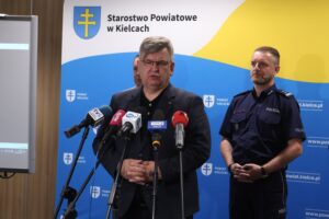 29.05.2025. Kielce. Inauguracja projektu edukującego użytkowników hulajnóg elektrycznych w zakresie bezpieczeństwa / Fot. Adrian Dróżdż